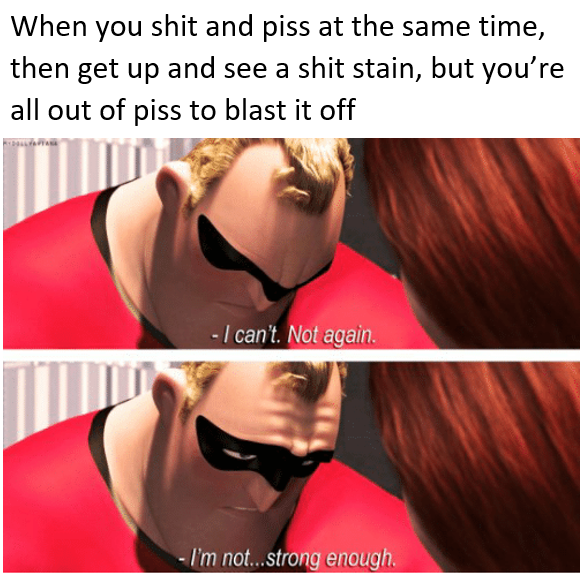 I can't anymore...