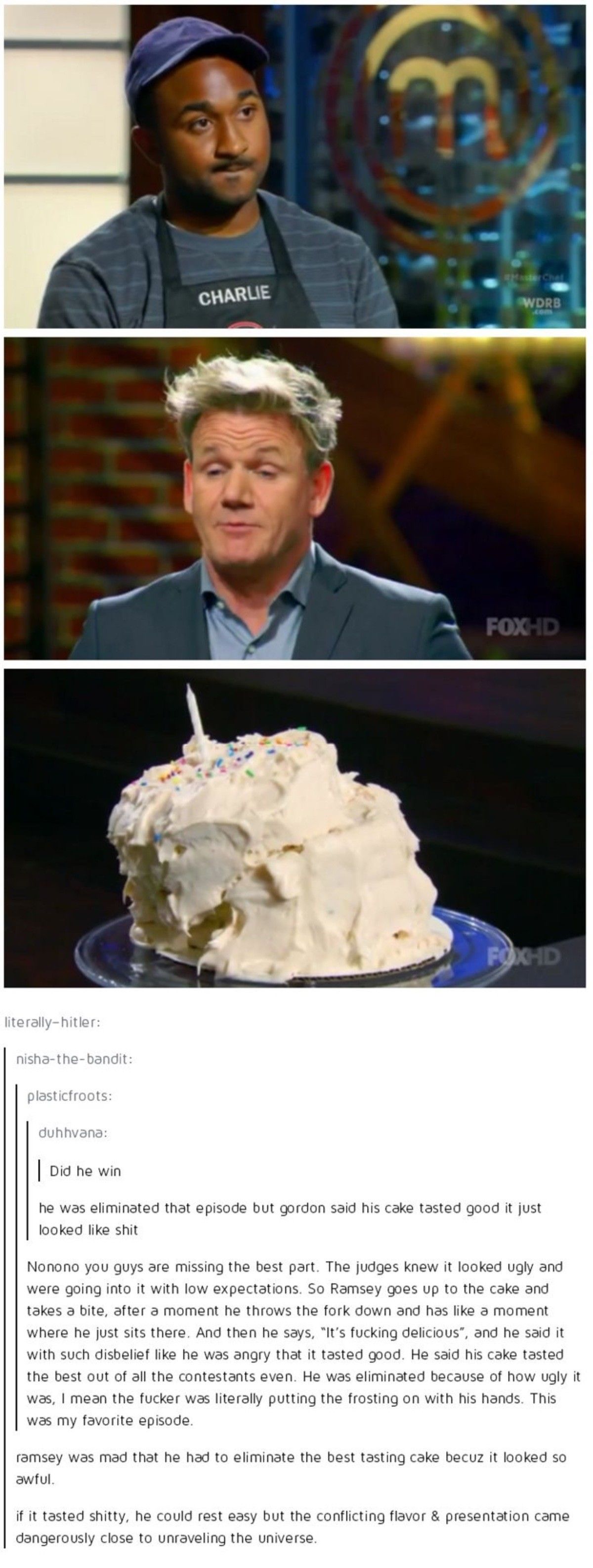 Maybe some lamb sauce was hidden in it.