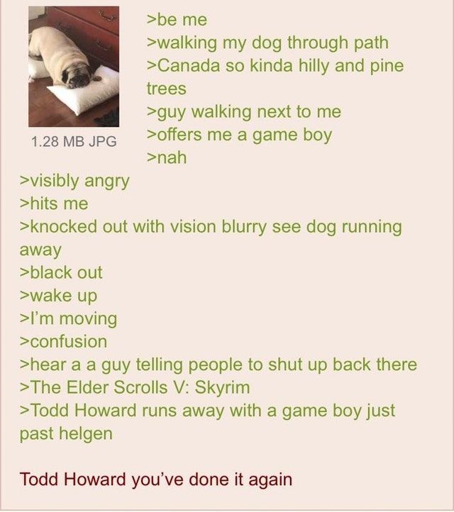 walking dog