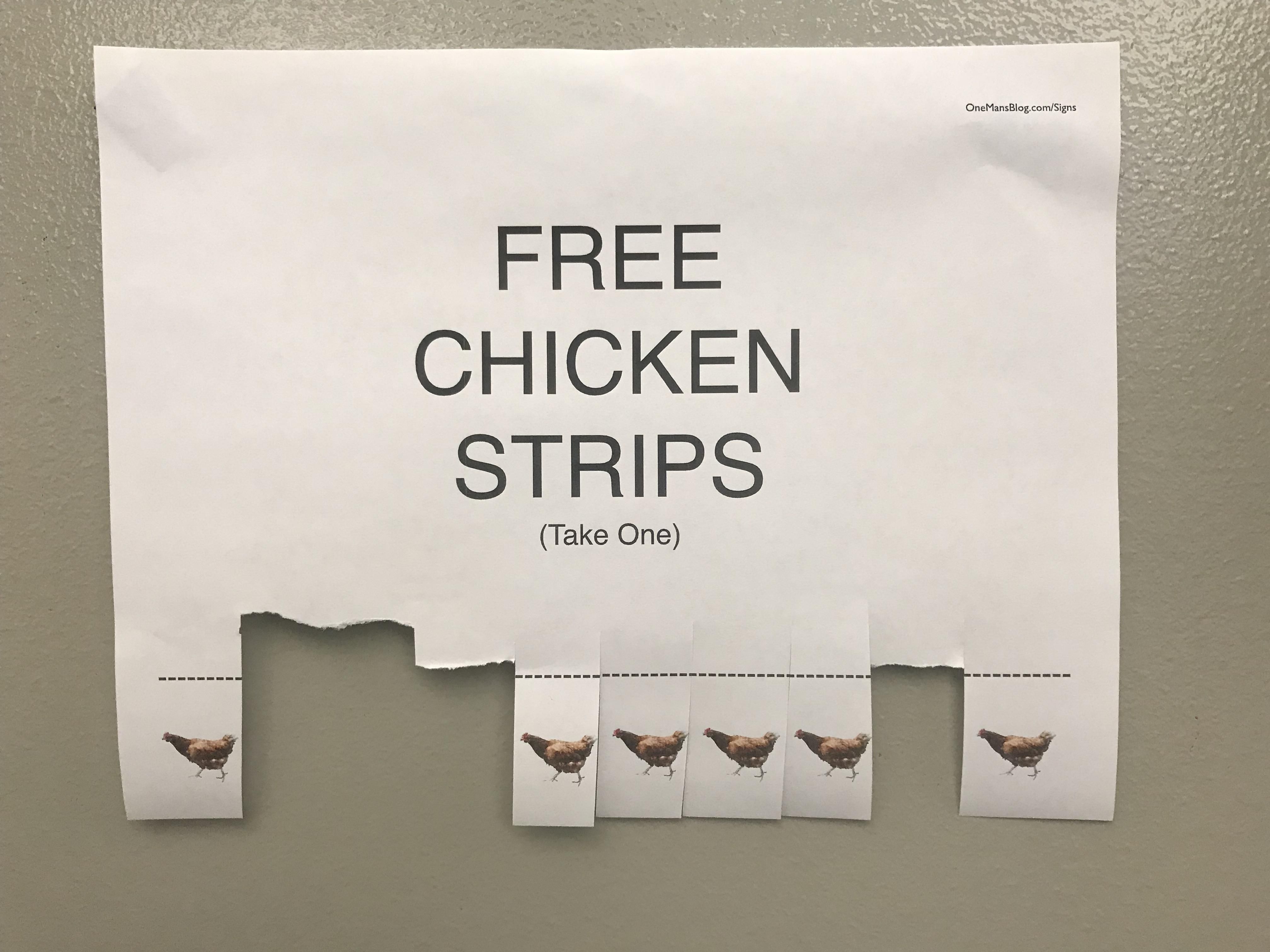 Free, and low-calorie too!