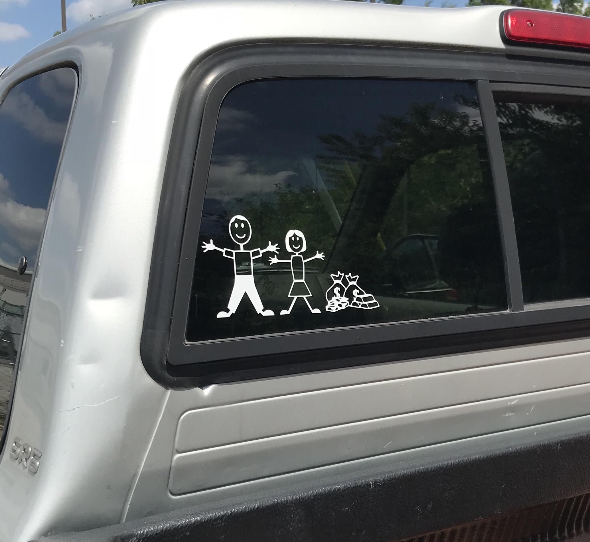 Most amusing family stickers I’ve seen!