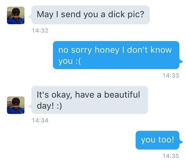 How to reject a man