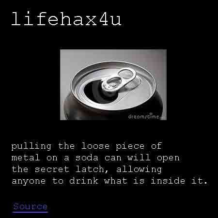 All my life I've been using a can opener