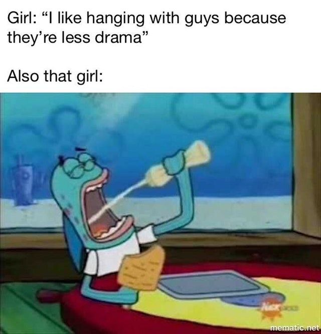 Less drama