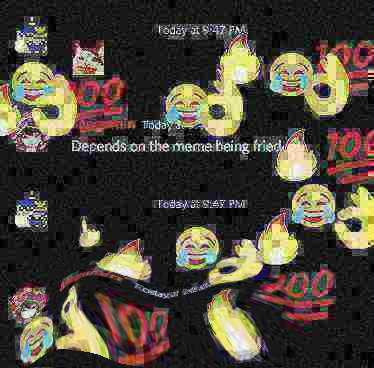 Deepfrying is a SIN @Jrlol3 @Downudder