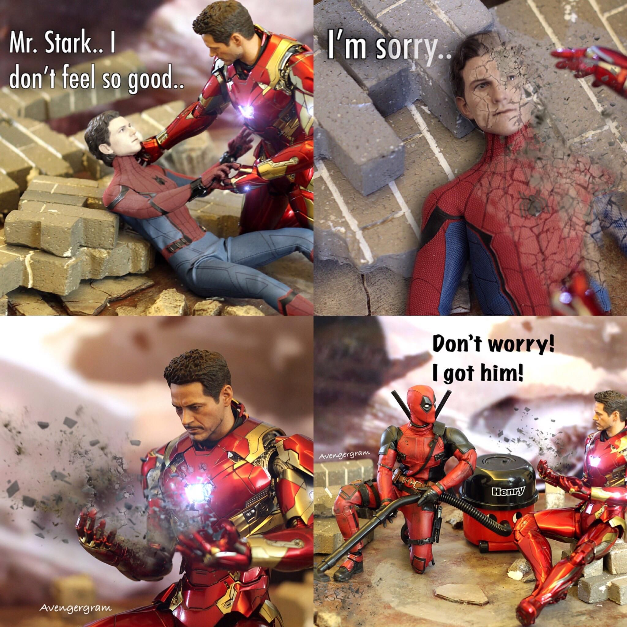 Dont worry Stark !! I got him Deadpool saves the Day - Avengers Infinity War