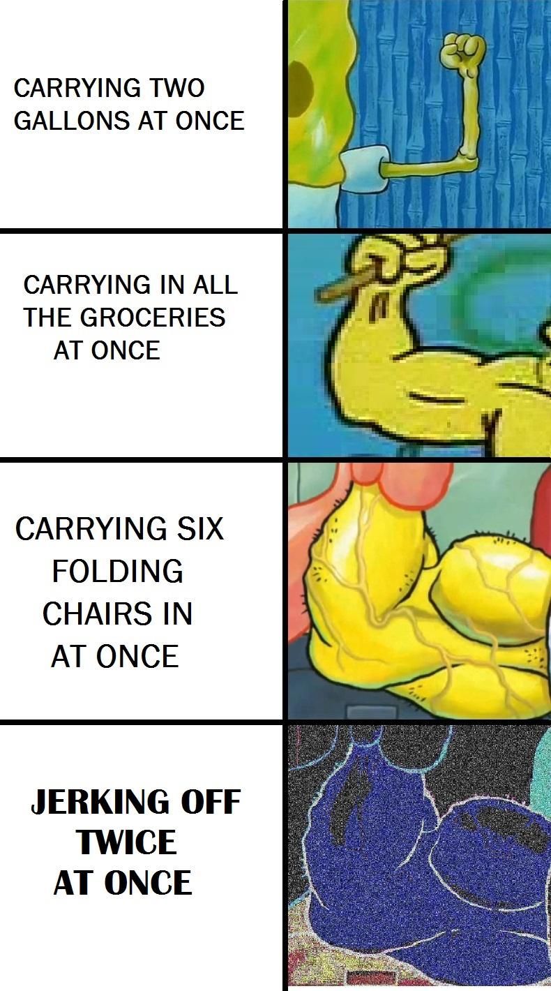 GRUG STRONK, GRUG CAN TWICE