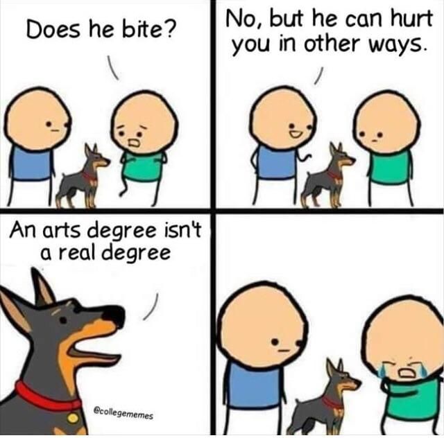 Dogs can be so insensitive