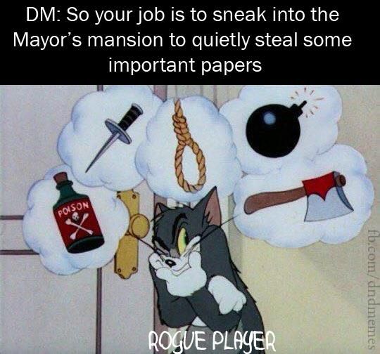 Sneak mission?