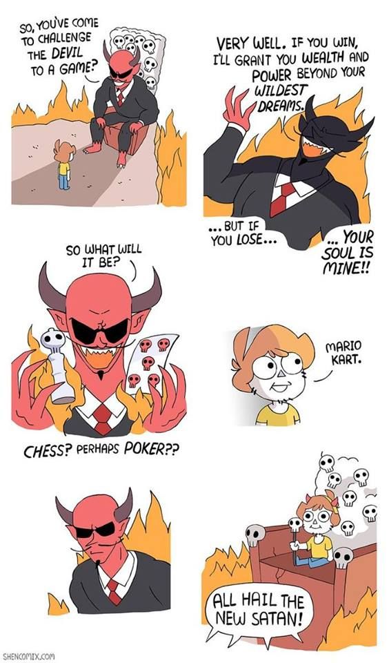 Even the devil can't handle that