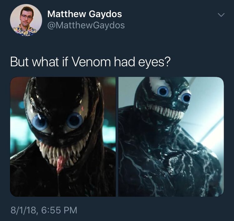 What if venom had eyes?