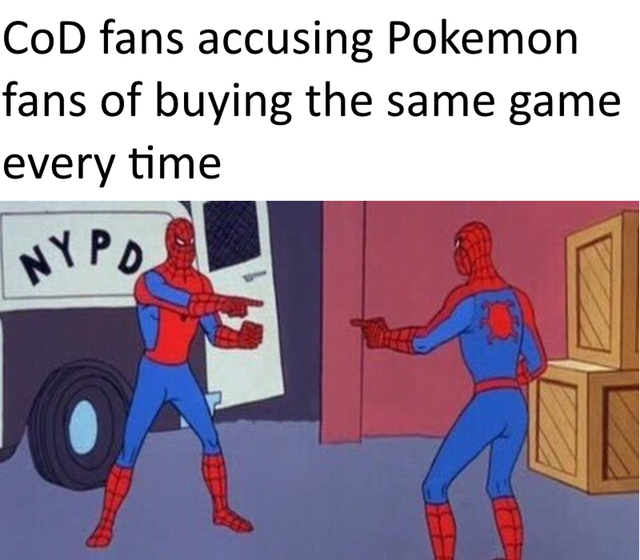 Well, at least Pokémon games are still great and different, kinda. (Aside from Sun/Moon)