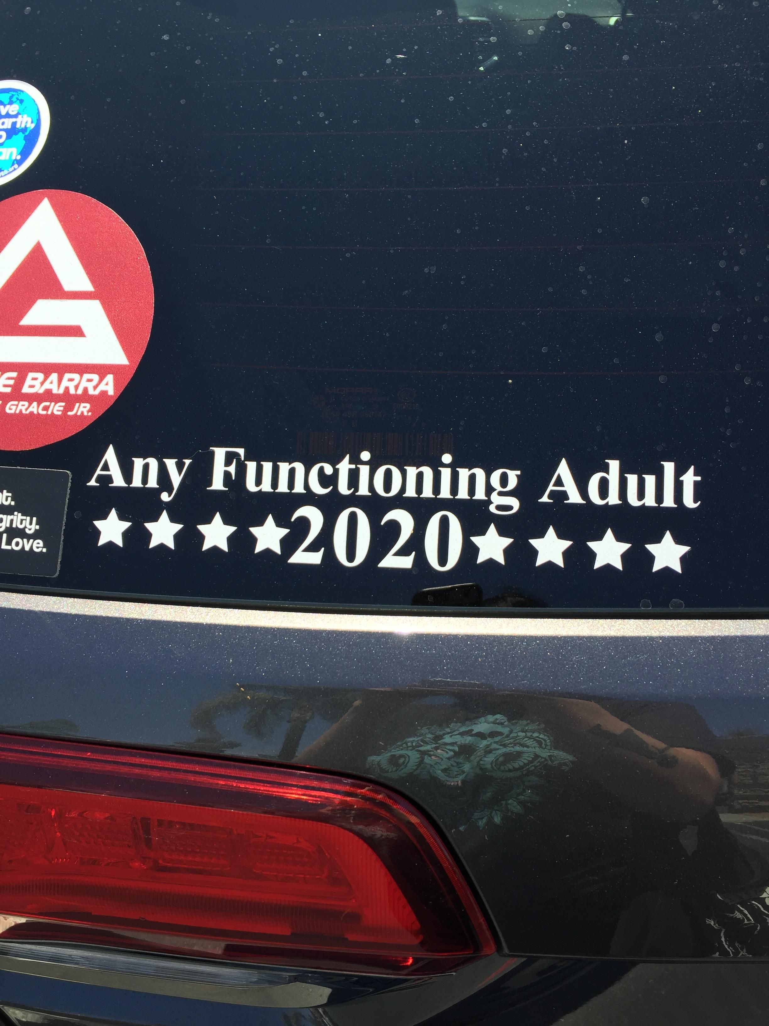 Found this bumper sticker in the Ikea parking lot.