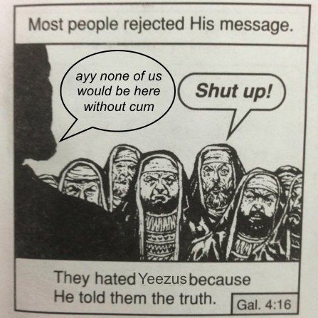 Every singe person was once a cumshot