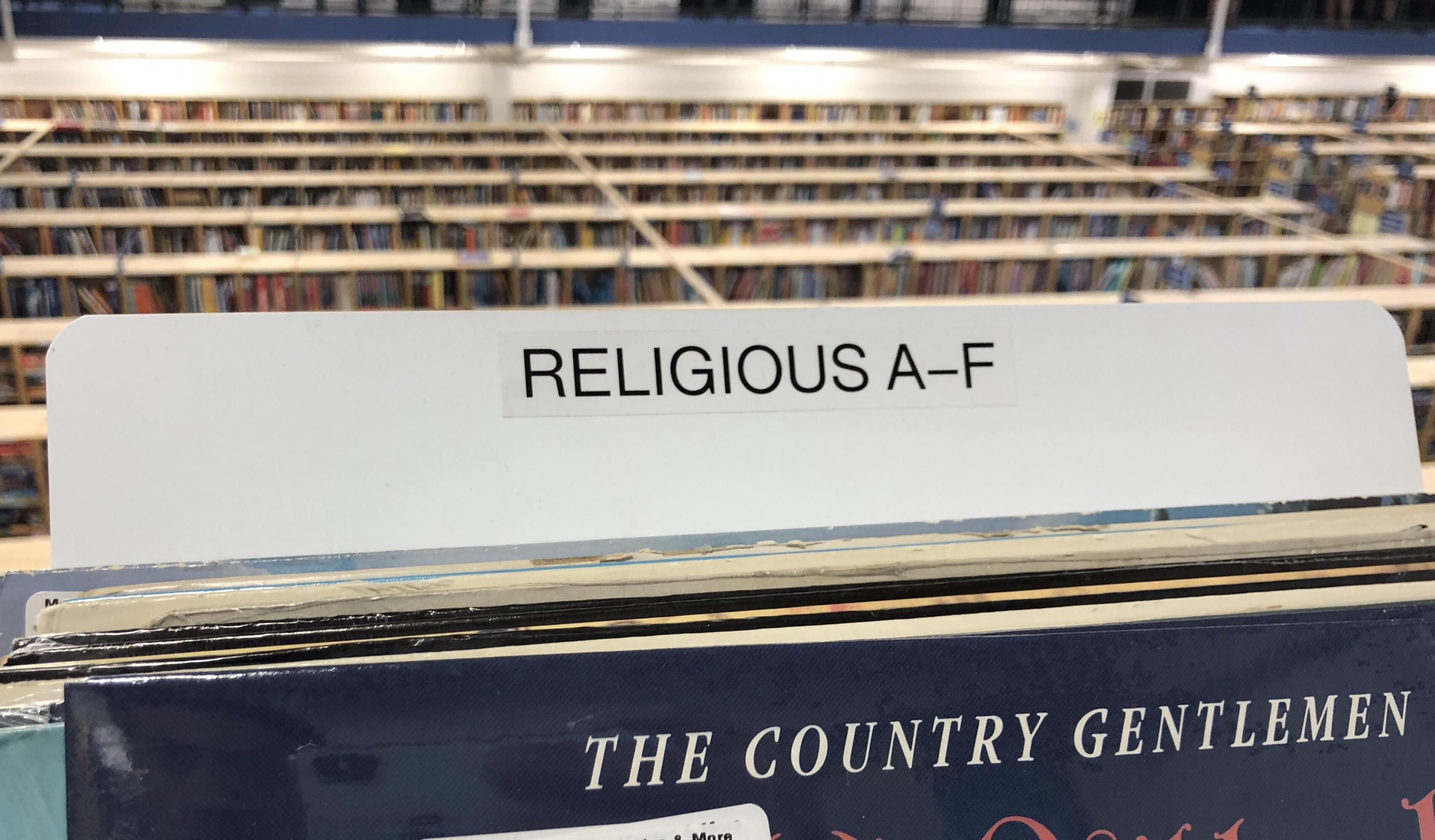 This section is religious as f*#k