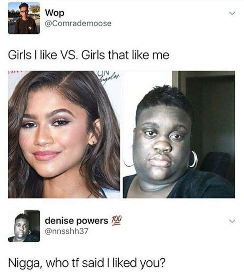 Girls I like vs Girls that like me