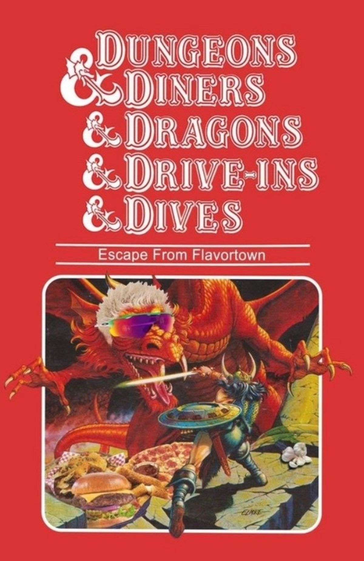 Pass this DC 15 strength check to escape Flavortown