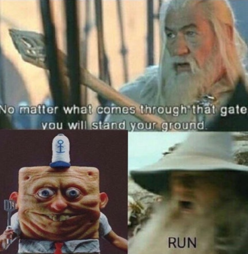 I have seen the face of death and he is yellow and absorbant