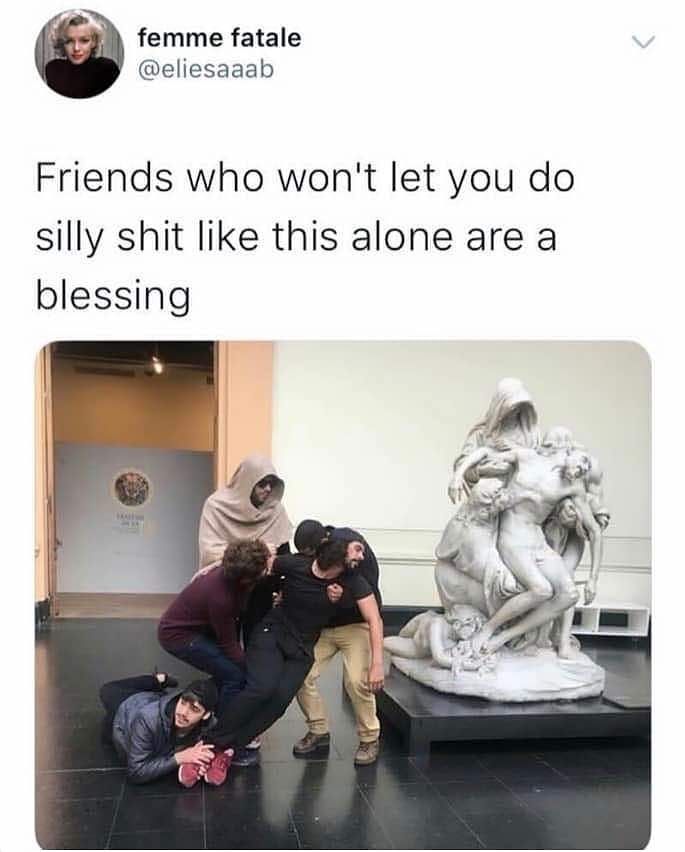 Who else have friends like these.
