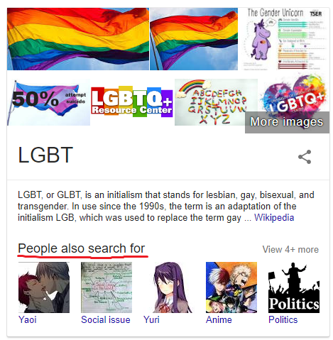 not even fake, politics is actually gay
