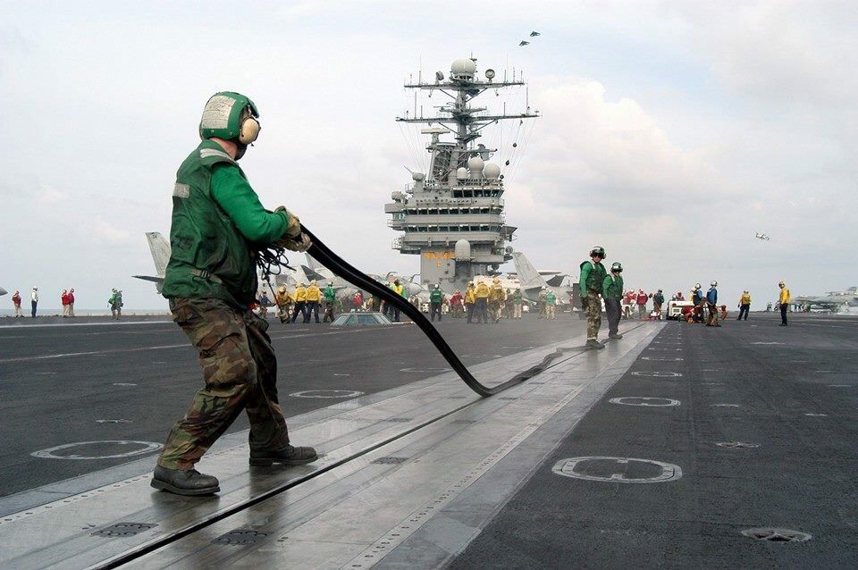 So is a rubber gasket on a aircraft carrier considered a Navy seal?