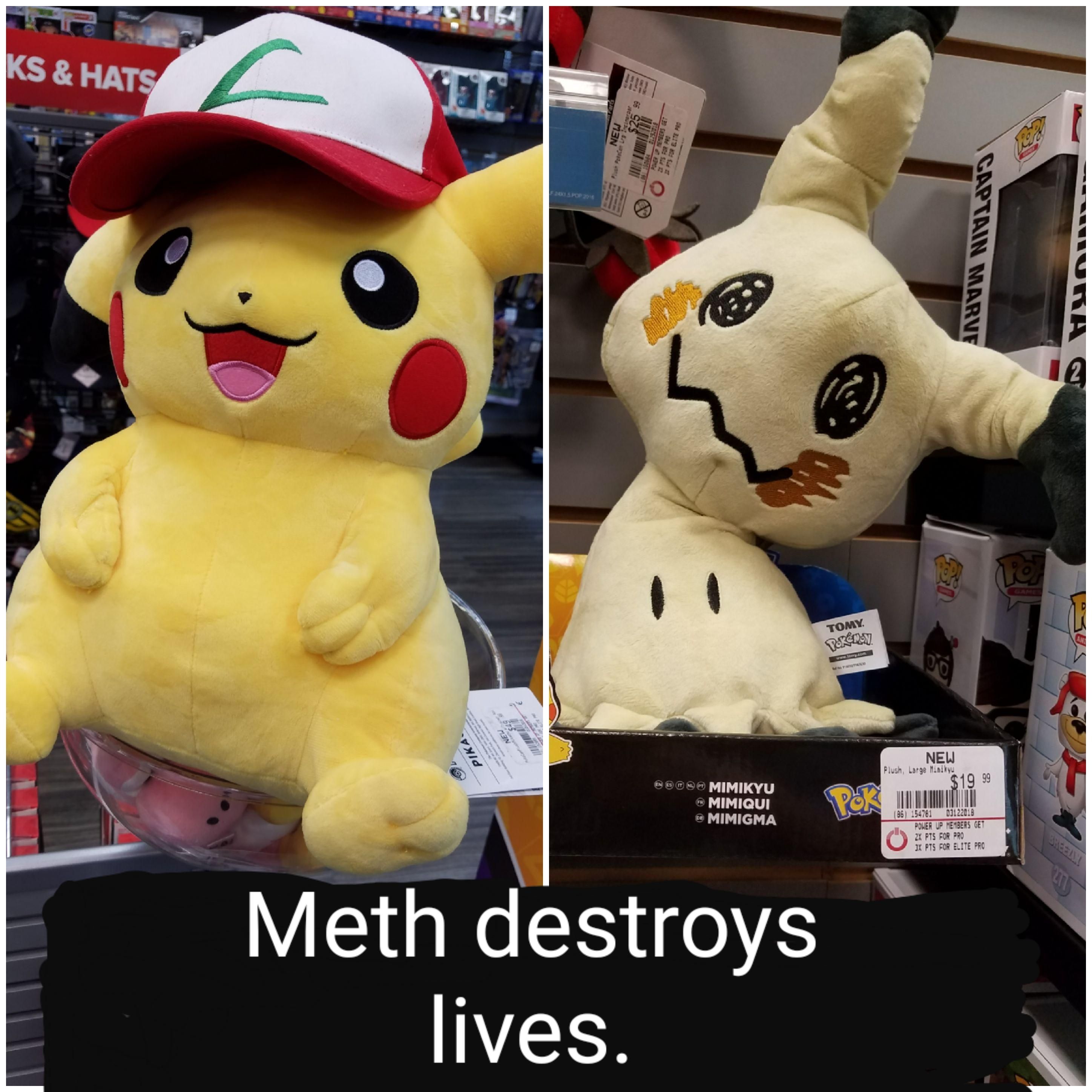 Meth, before and after.