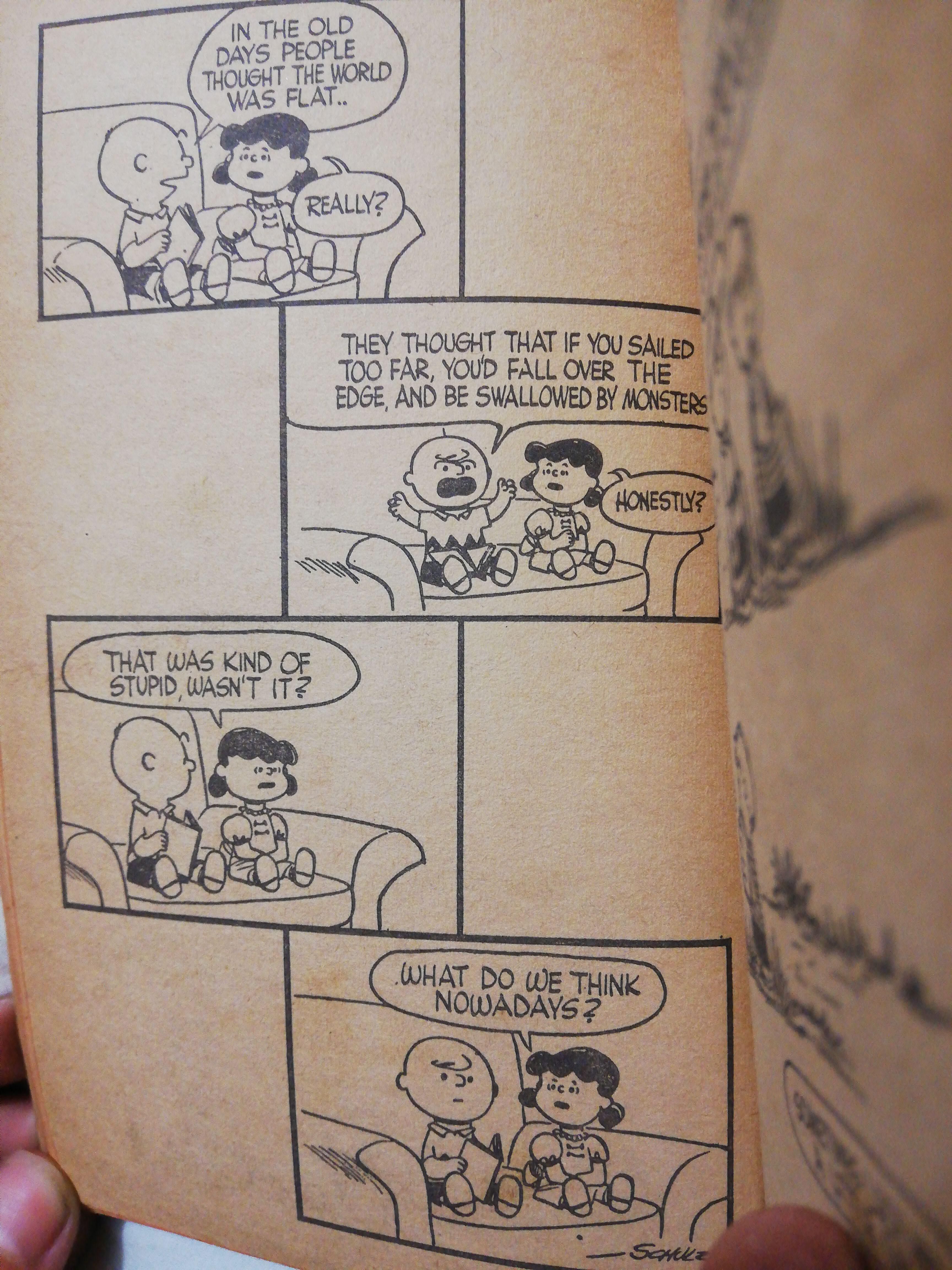 I just found this comic from 1957; I guess not much has changed.