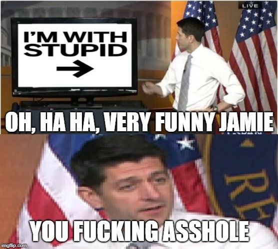 what a jerk *frowns*