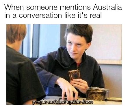 Australia is fake, wake up sheepeople