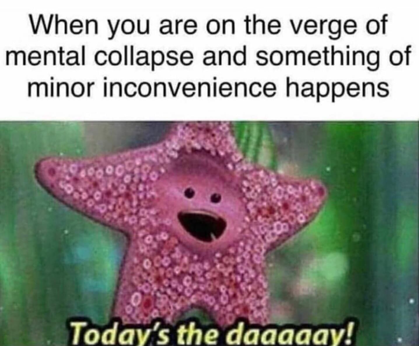 Today is yesterday's tomorrow