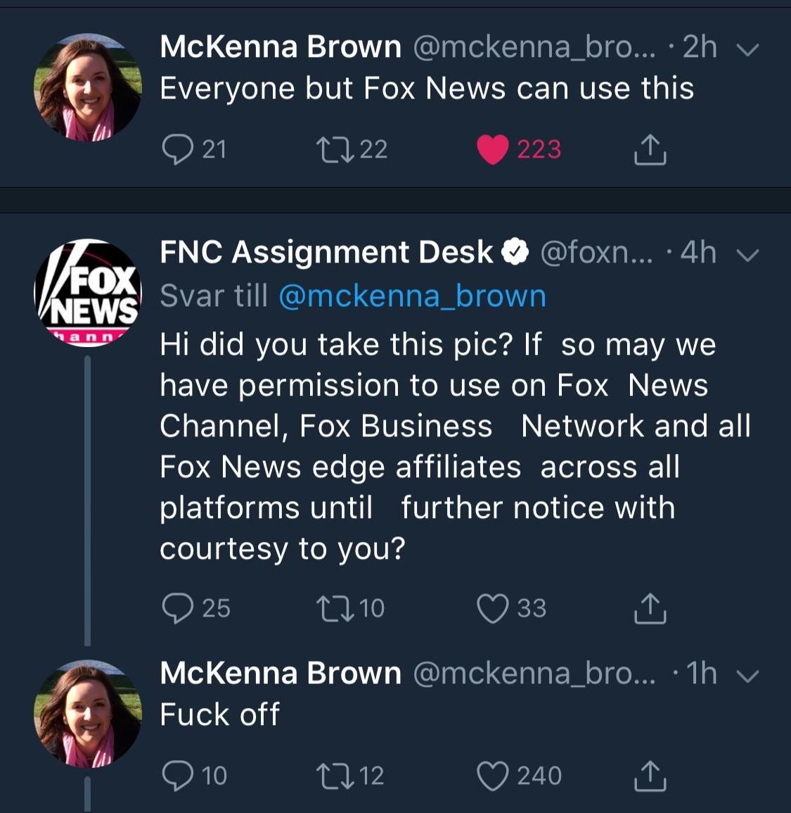 Anyone but Fox News can use this.