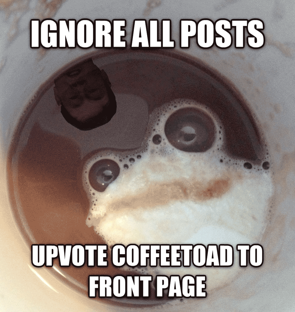 Coffee toad
