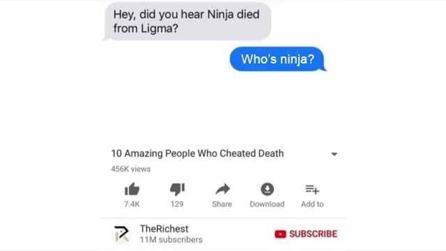 He dodged the bullet like a ninja