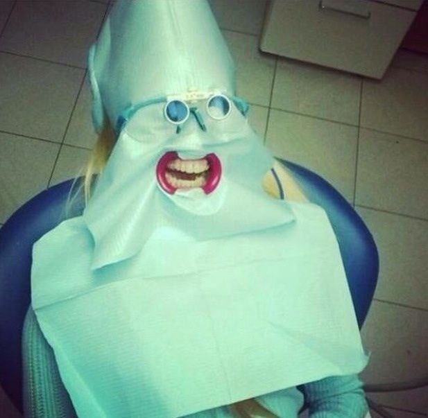 Dentists are scared of you just as much as you're scared of them!