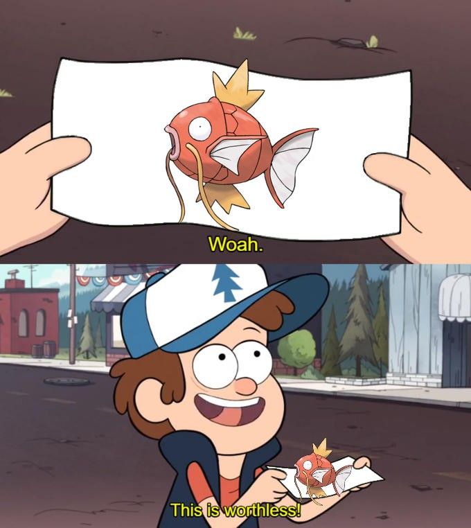 When your Magikarp hasn't reached lvl 20
