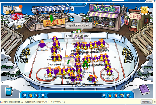 Club penguin teamwork