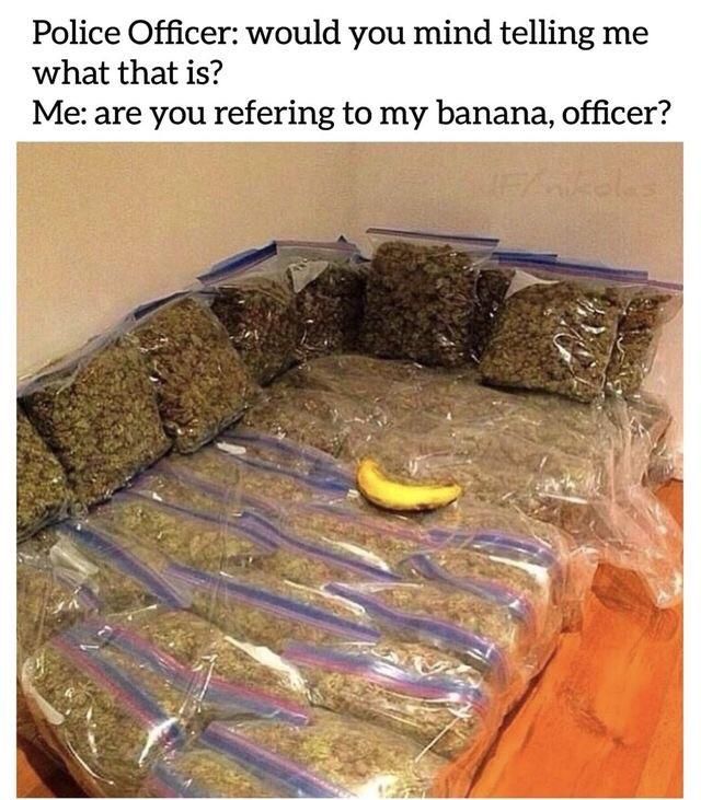 Them bananas.