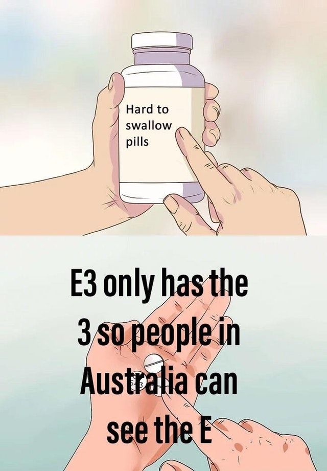 E3 is E3 upside down