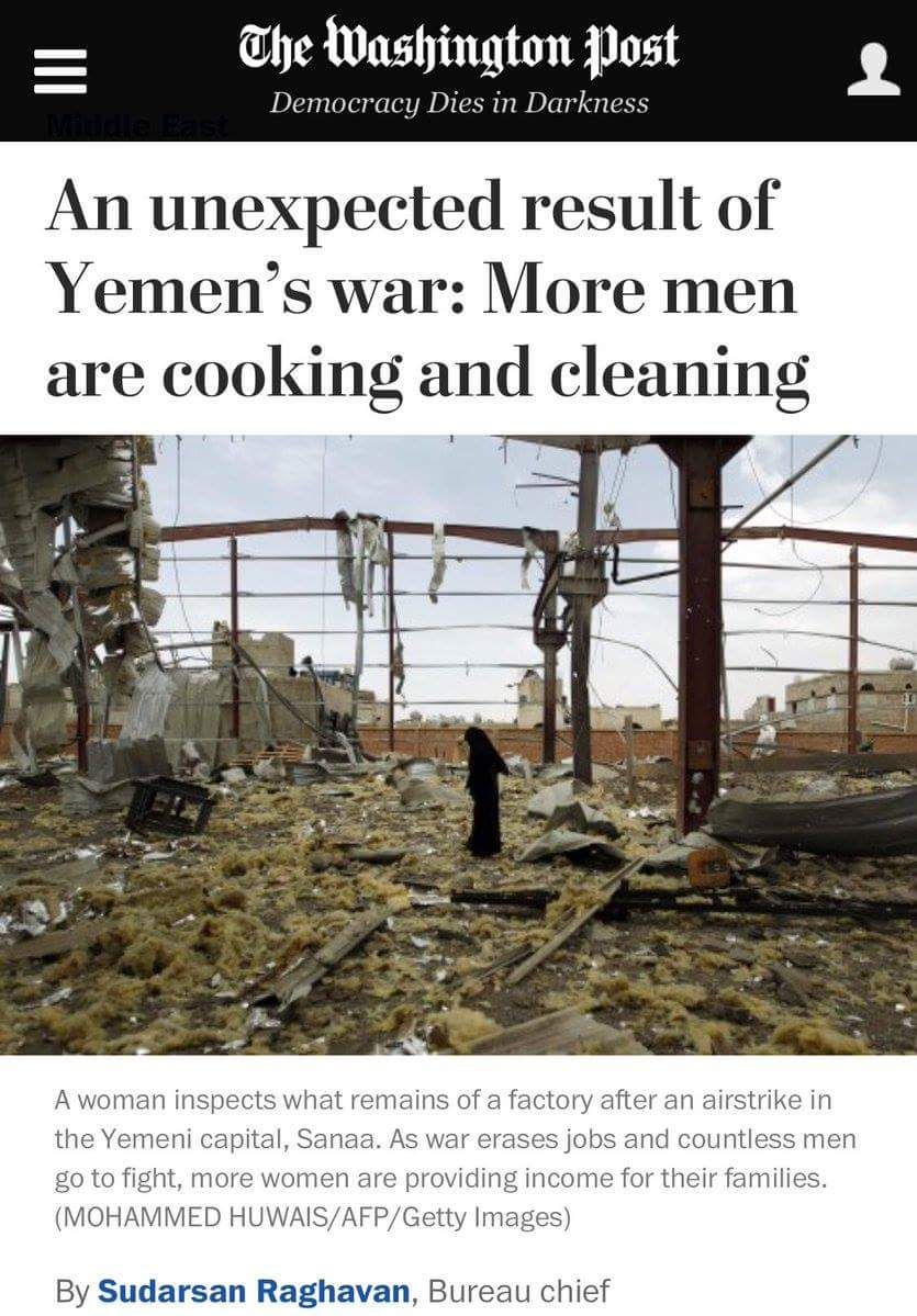 most obscene angle we can possibly take on a genocidal civil war being funded by the West.