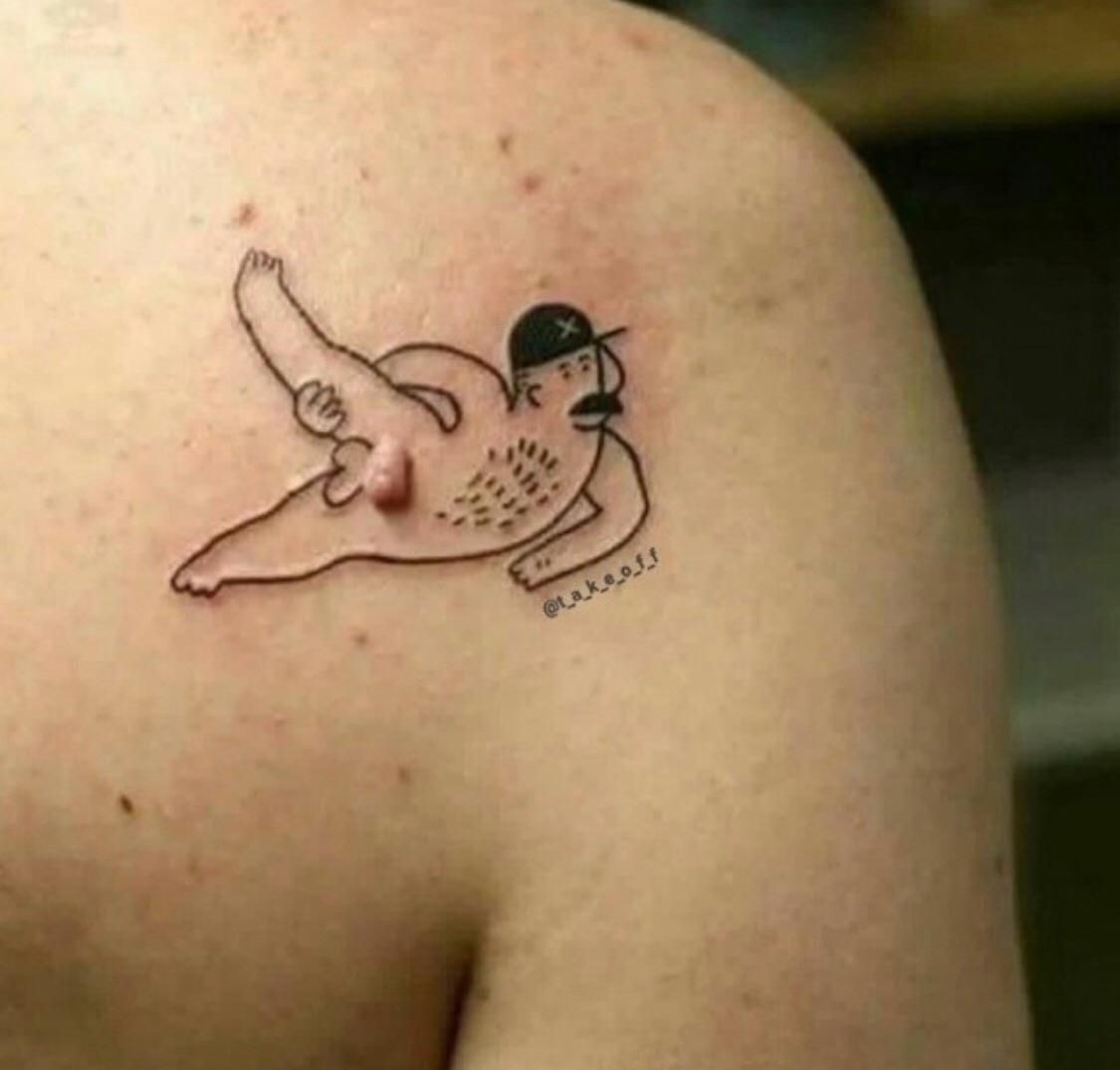 Nice tattoo...