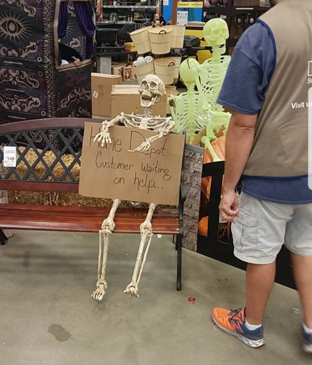 So I was at lowes today...