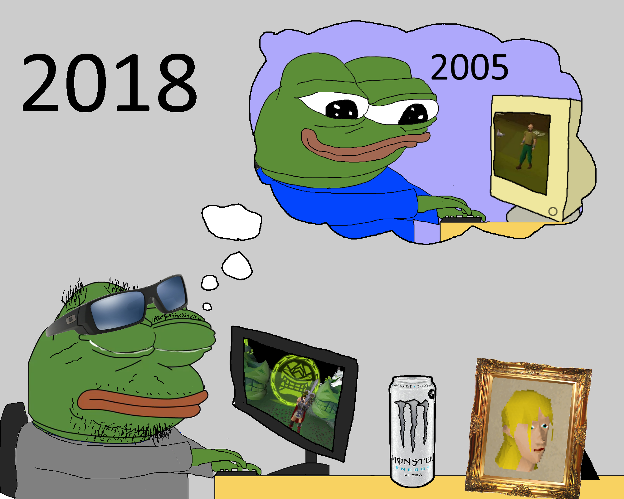Think back, to the happy days