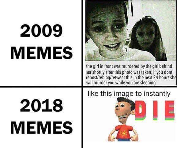 Memes in 2027: kill yourself to like this meme