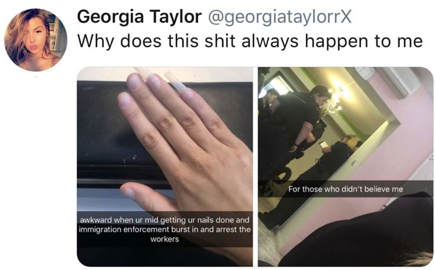 Drumpf ruining the aesthetics industry