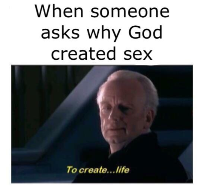The only purpose of intercourse