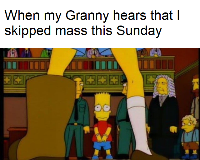 I was ill...