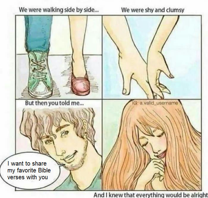 The hand-holding is not right tho