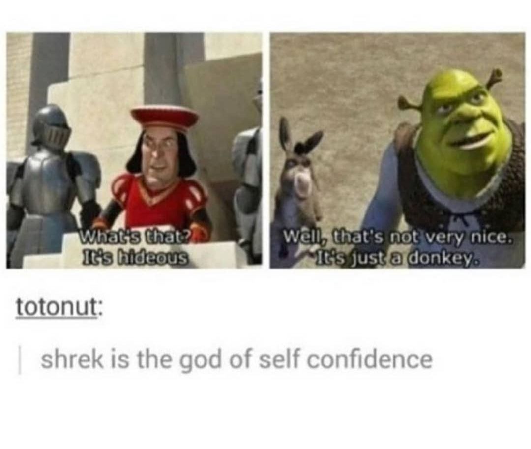 Shreks my role model