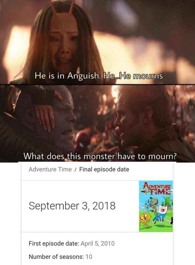 Why must it come to an end