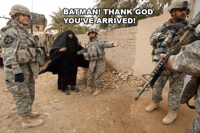 Thank God Batman!